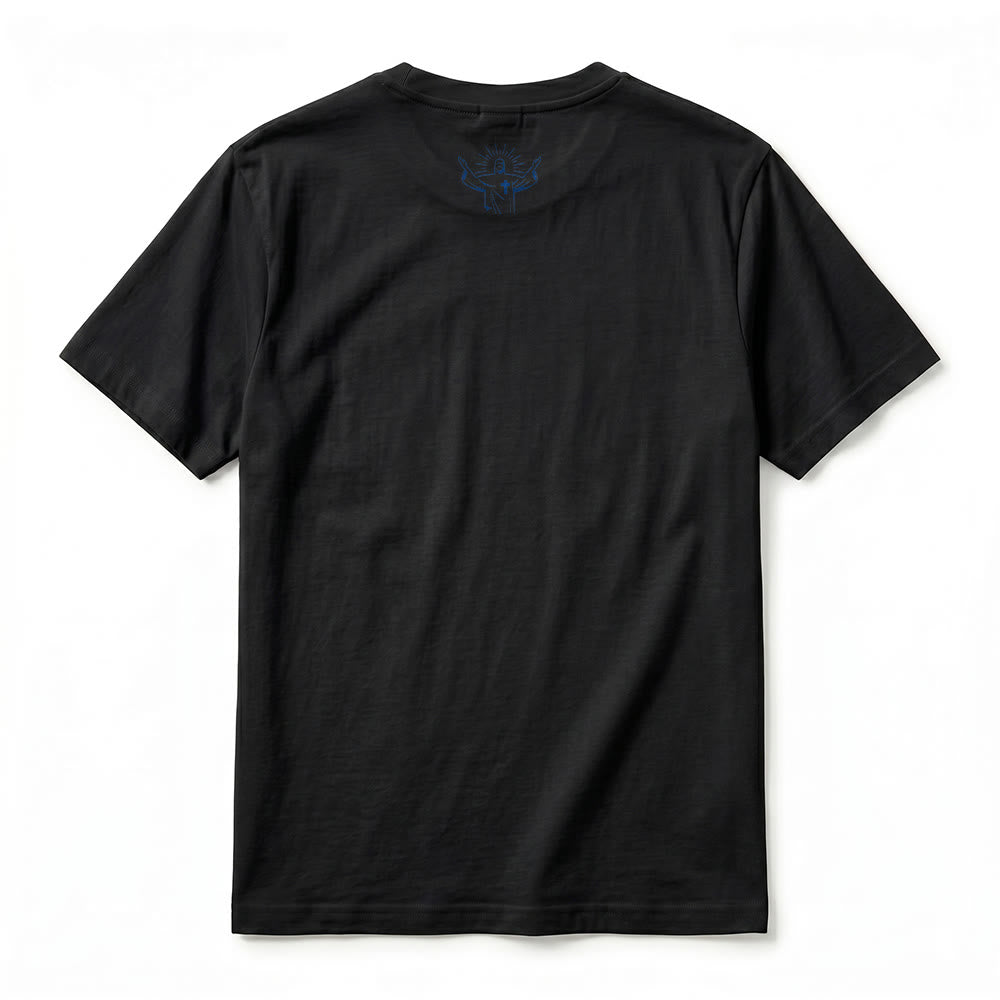 Christianartworkshop "Don't Forget You're Living In An Answered Prayer" Premium Short Sleeve T-Shirt - image 12