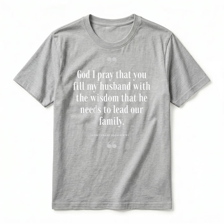 Christianartworkshop "God I Pray That You Fill My Husband With Wisdom" Premium Short Sleeve T-Shirt - image 20
