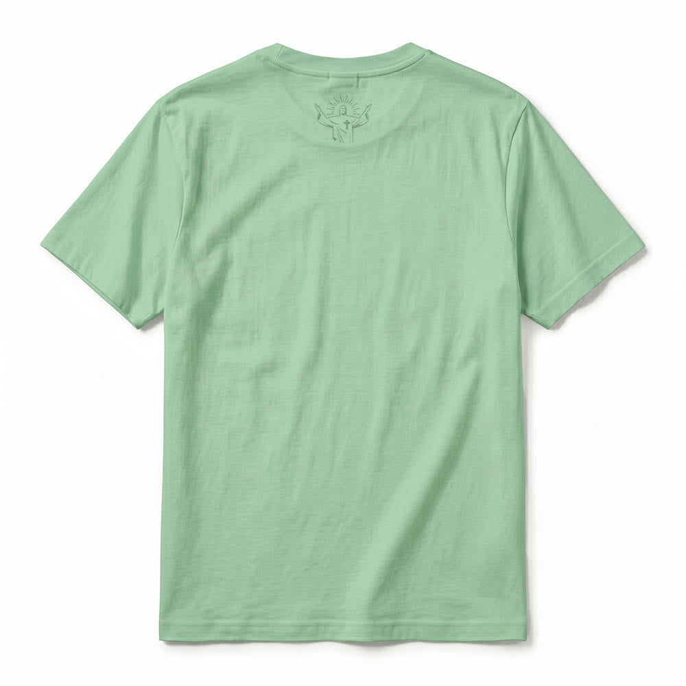 Christianartworkshop "Engraved Joshua" Warrior Angel Premium Short Sleeve T-Shirt - image 24
