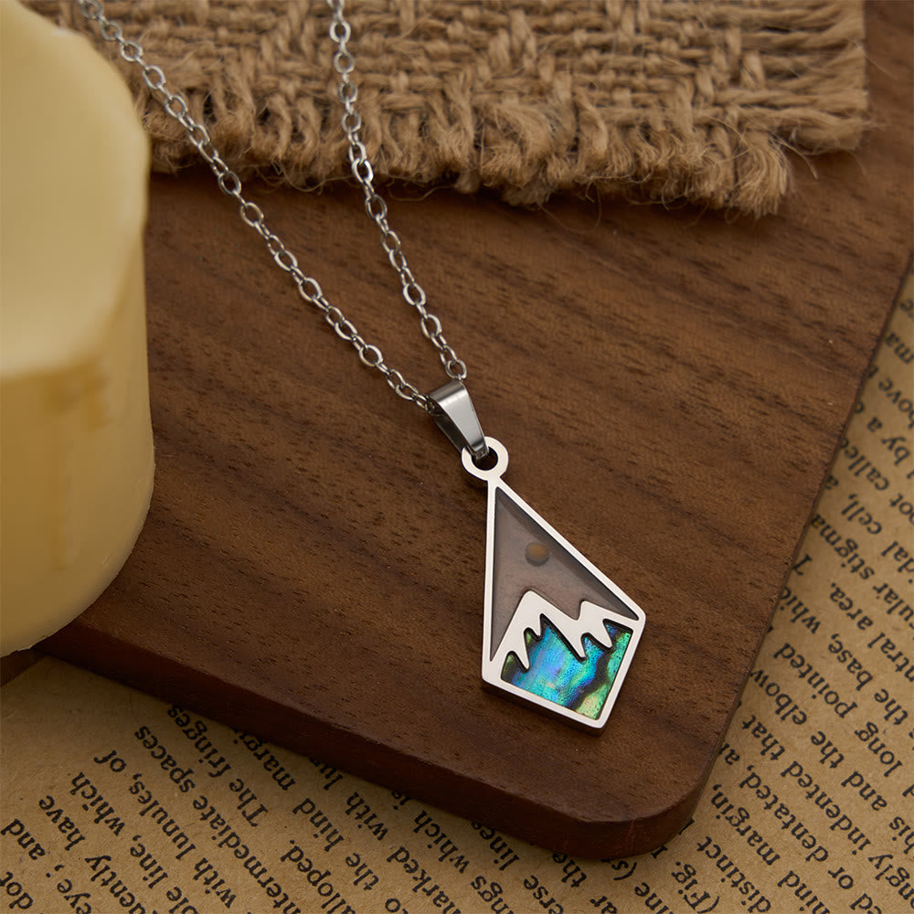 Christianartworkshop Modern Style Mustard Seed Faith Moves Mountain Pendant Necklace - image 0
