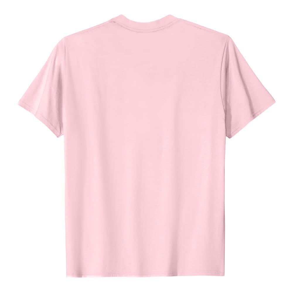 Christianartworkshop There Is Power In The Name Of Jesus Clenched Fist Cross Flame Circular Short Sleeve T-Shirt - image 26
