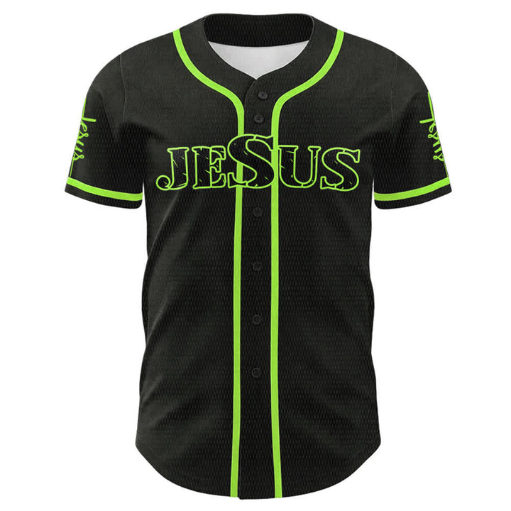 Christianartworkshop Jesus Saves Faith Statement Unisex Custom Baseball Jersey - image 20