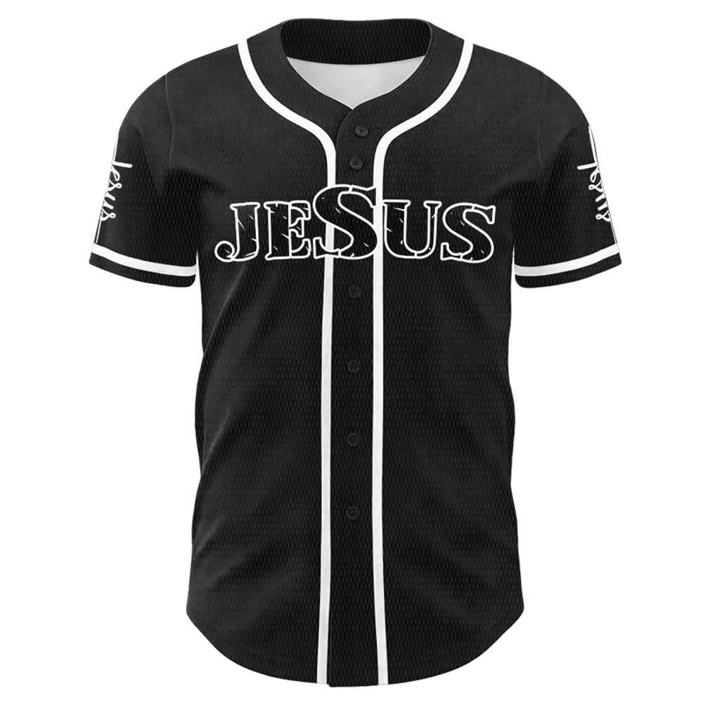 Christianartworkshop Jesus Is My Everything Faith Unisex Baseball Jersey - image 8