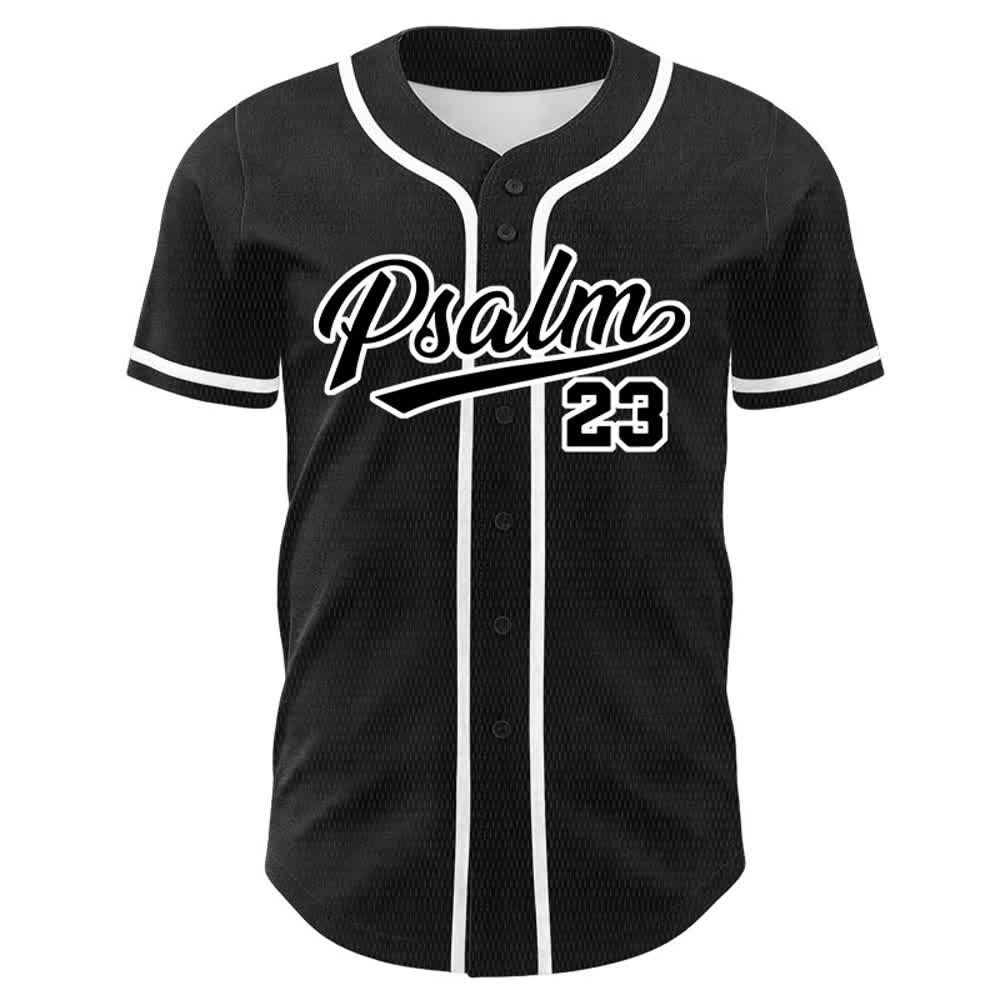 Christianartworkshop Psalm 23 The Lord Is My Shepherd Unisex Baseball Jersey - image 11