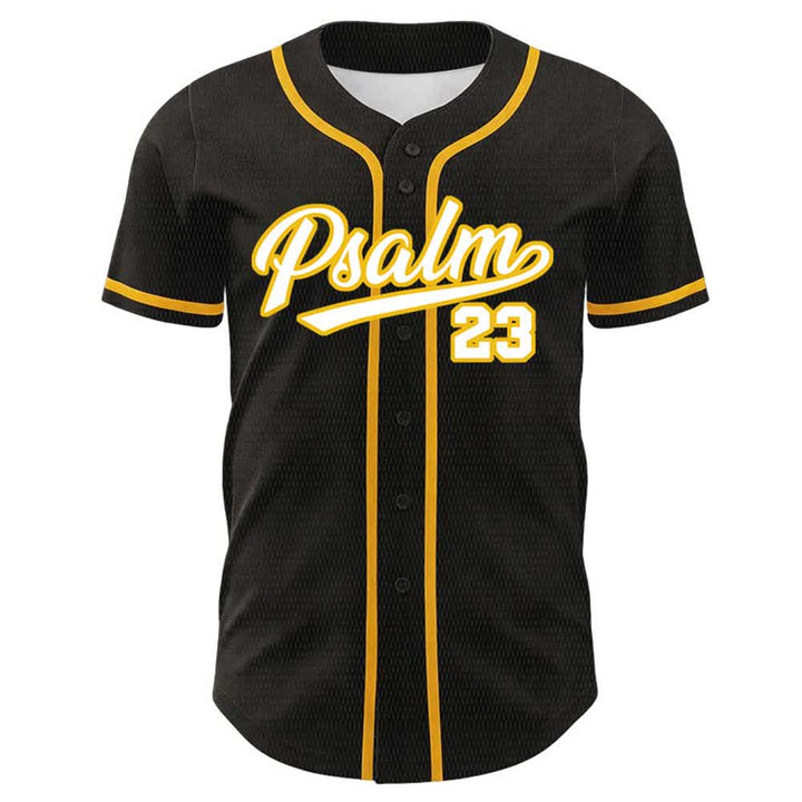 Christianartworkshop Psalm 23 The Lord Is My Shepherd Unisex Baseball Jersey - image 8
