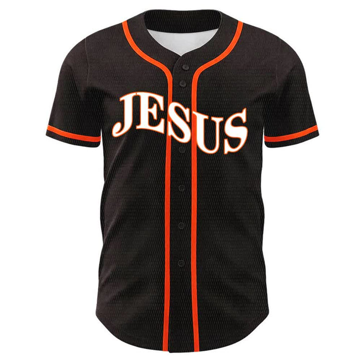 Christianartworkshop Jesus Is King John 3:16 Unisex Baseball Jersey - image 17