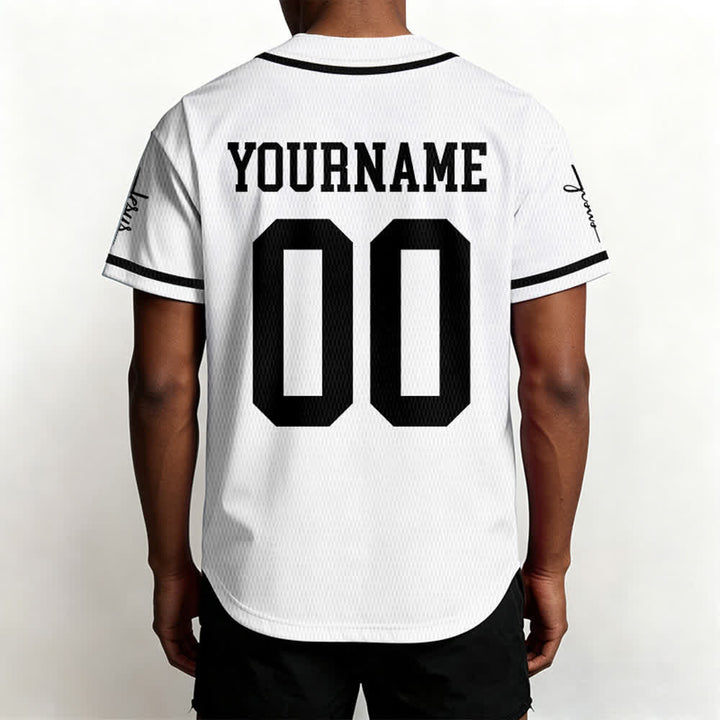 Christianartworkshop Child Of God Personalized Name Number Unisex Custom Baseball Jersey - image 5