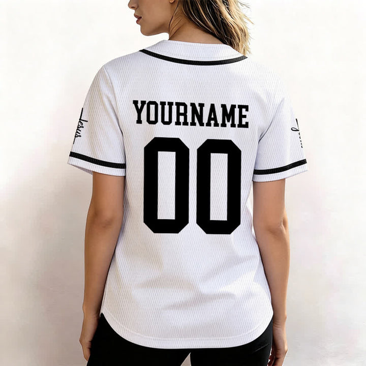 Christianartworkshop Child Of God Personalized Name Number Unisex Custom Baseball Jersey - image 7