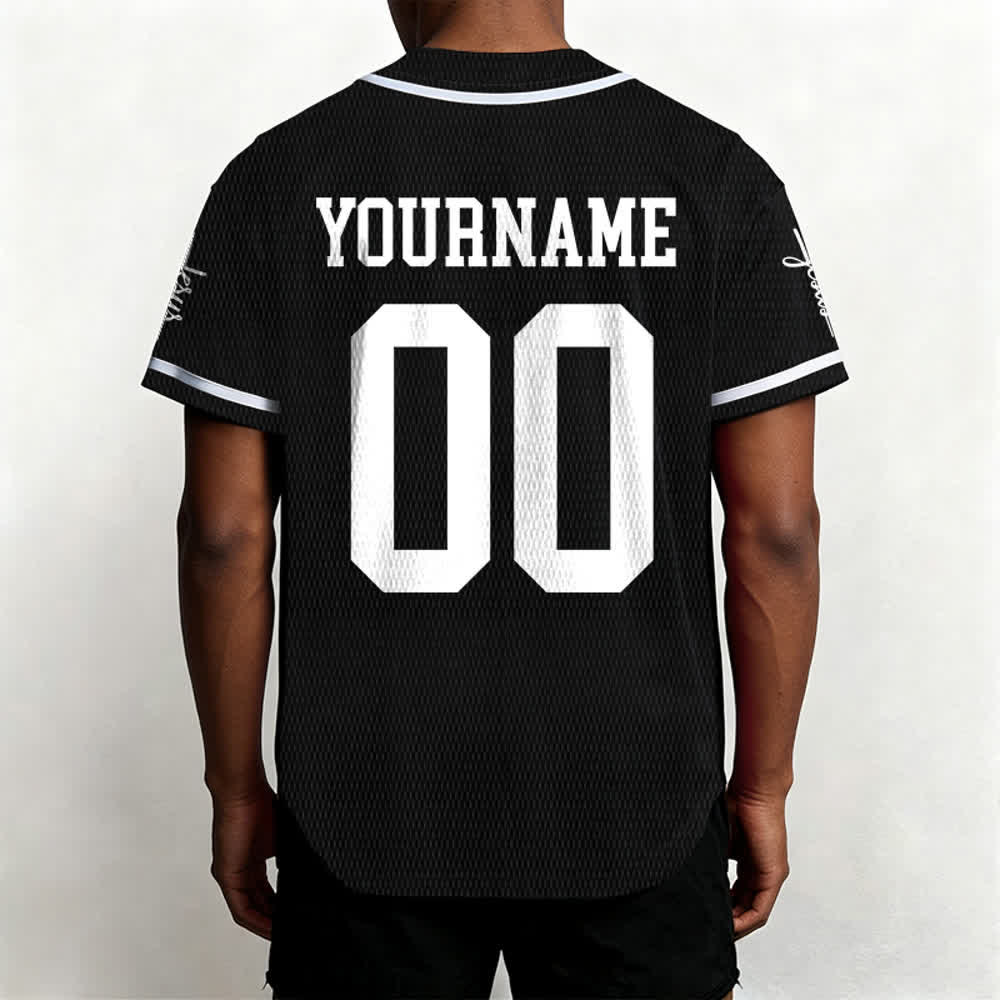 Christianartworkshop Child Of God Personalized Name Number Unisex Custom Baseball Jersey - image 13