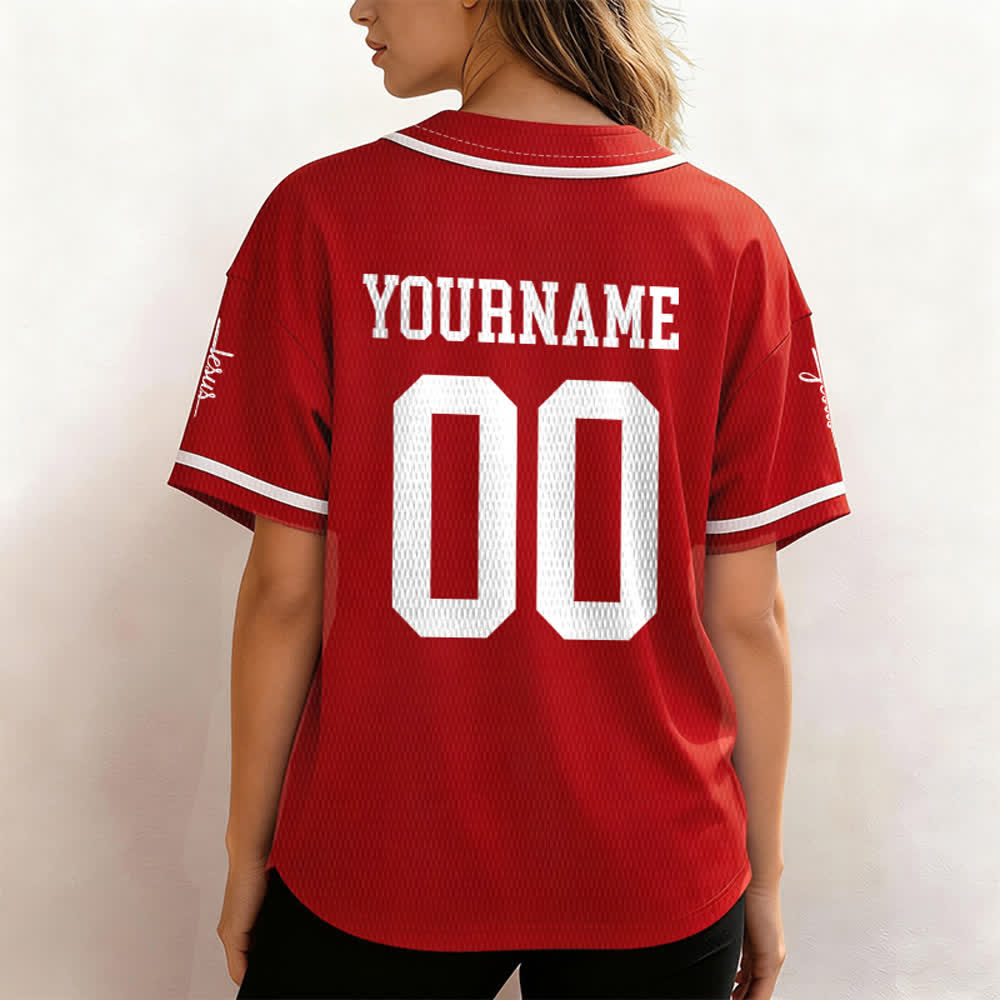 Christianartworkshop Child Of God Personalized Name Number Unisex Custom Baseball Jersey - image 22