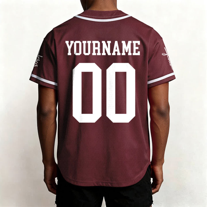 Christianartworkshop Child Of God Personalized Name Number Unisex Custom Baseball Jersey - image 28