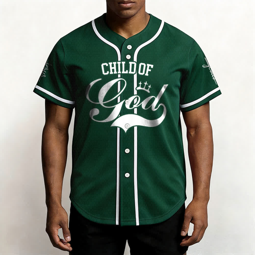 Christianartworkshop Child Of God Personalized Name Number Unisex Custom Baseball Jersey - image 51