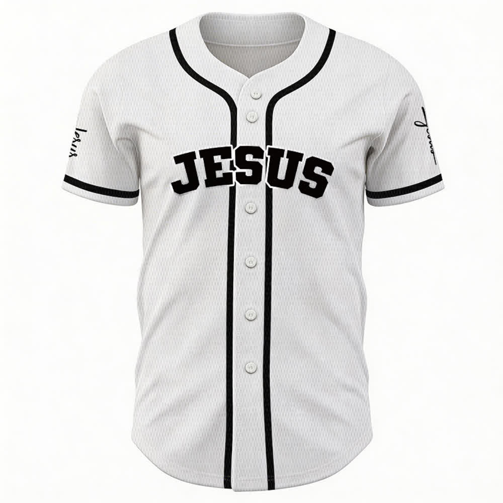 Christianartworkshop Classic Jesus Personalized Sportswear Unisex Custom Baseball Jersey - image 10