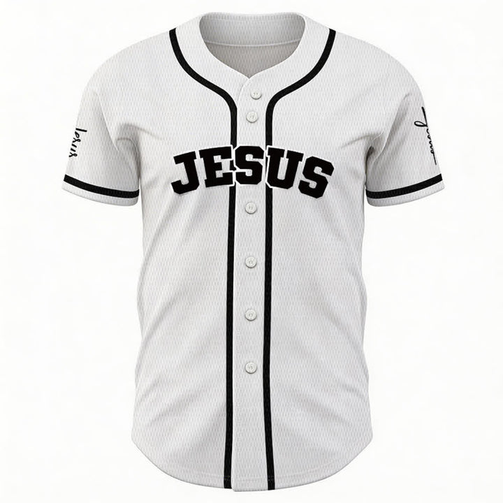 Christianartworkshop Classic Jesus Personalized Sportswear Unisex Custom Baseball Jersey - image 10
