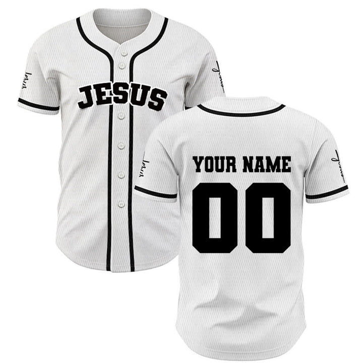Christianartworkshop Classic Jesus Personalized Sportswear Unisex Custom Baseball Jersey - image 9