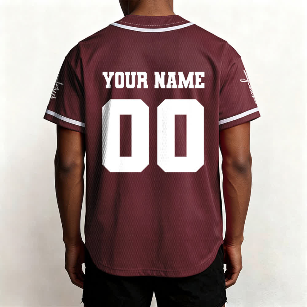 Christianartworkshop Classic Jesus Personalized Sportswear Unisex Custom Baseball Jersey - image 29