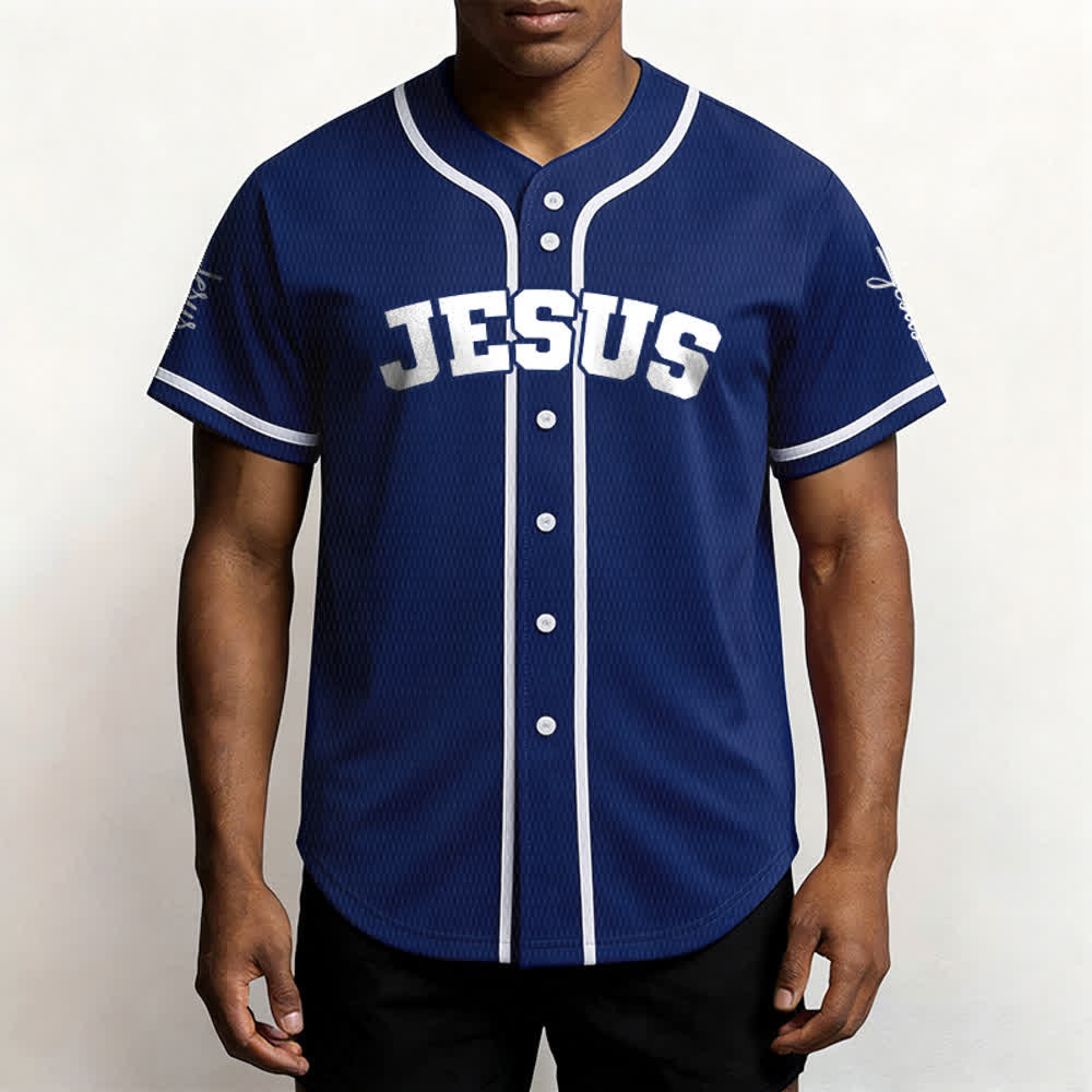 Christianartworkshop Classic Jesus Personalized Sportswear Unisex Custom Baseball Jersey - image 44