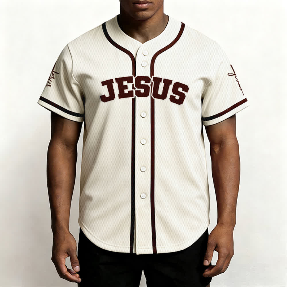 Christianartworkshop Classic Jesus Personalized Sportswear Unisex Custom Baseball Jersey - image 60