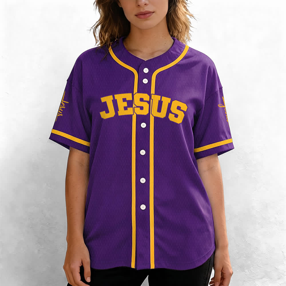 Christianartworkshop Classic Jesus Personalized Sportswear Unisex Custom Baseball Jersey - image 68