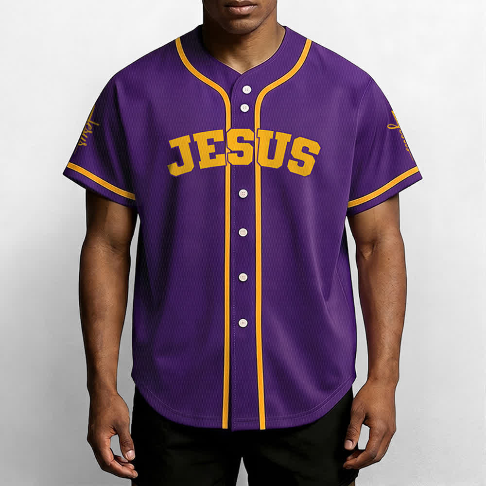 Christianartworkshop Classic Jesus Personalized Sportswear Unisex Custom Baseball Jersey - image 70