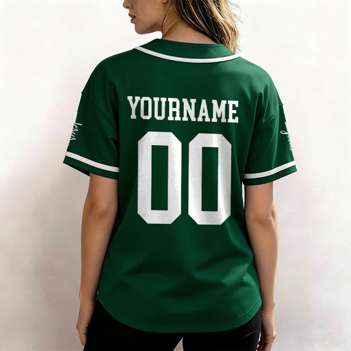 Christianartworkshop Bold Team Jesus Custom Name Number Unisex Custom Baseball Jersey - image 48