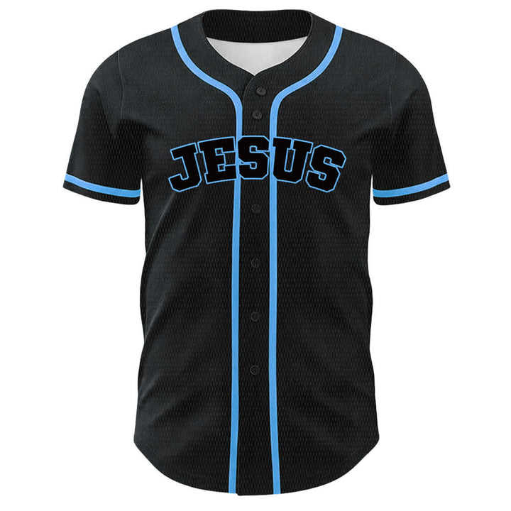 Christianartworkshop Team Jesus Number 7 Was Is Is To Come Unisex Baseball Jersey - image 2