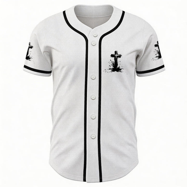Christianartworkshop Not All Superheroes Wear Capes A Cross Unisex Baseball Jersey - image 2