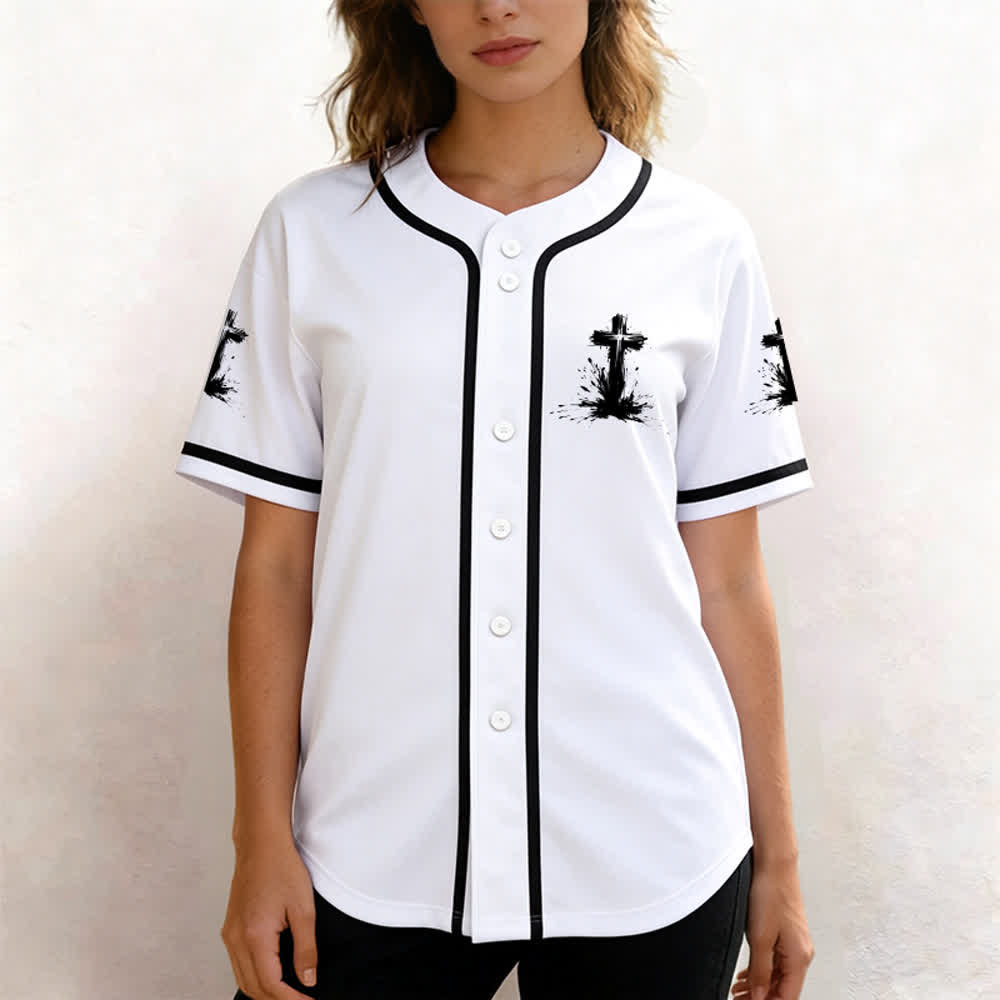 Christianartworkshop Not All Superheroes Wear Capes A Cross Unisex Baseball Jersey - image 6