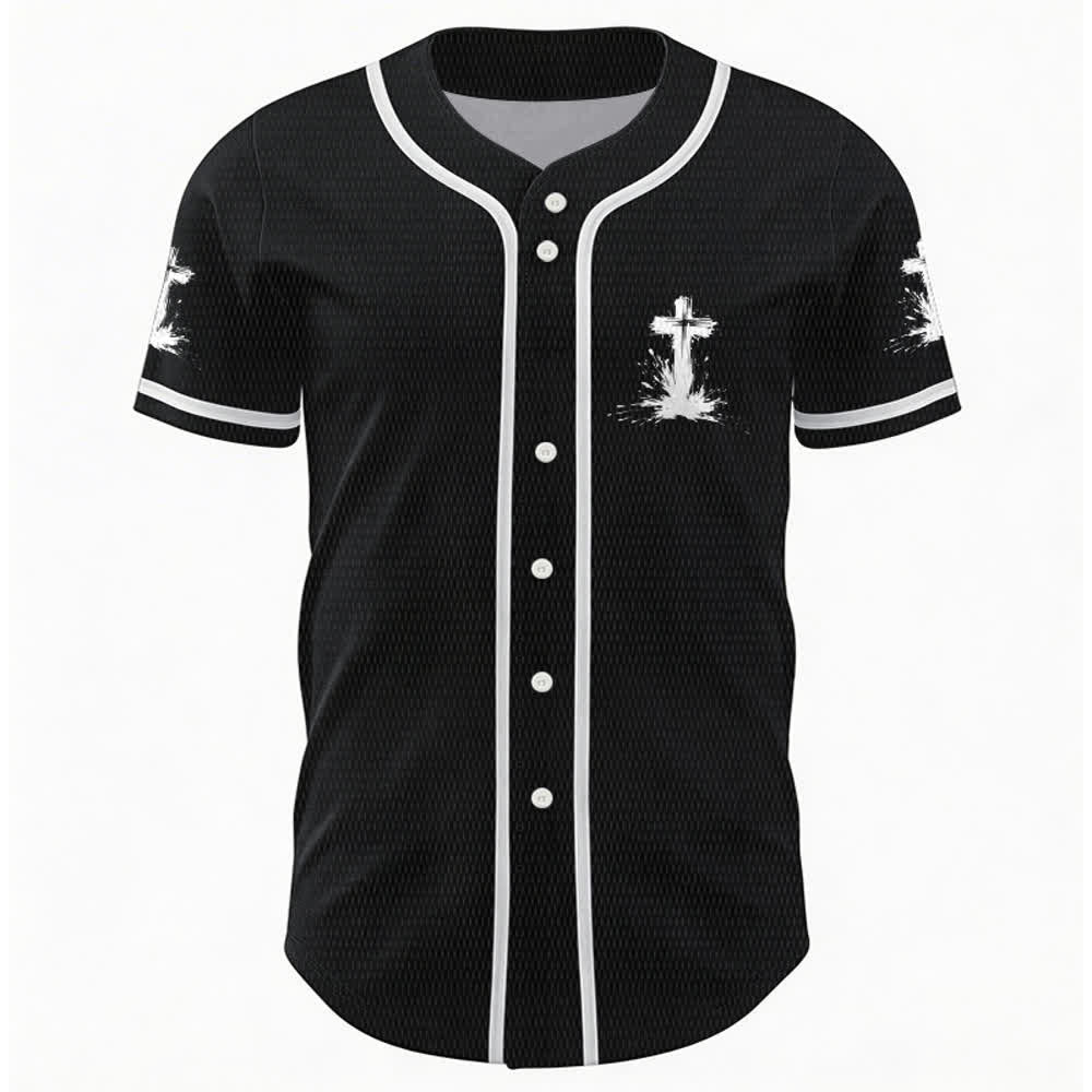 Christianartworkshop Not All Superheroes Wear Capes A Cross Unisex Baseball Jersey - image 9