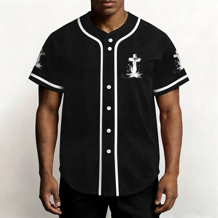 Christianartworkshop Not All Superheroes Wear Capes A Cross Unisex Baseball Jersey - image 13