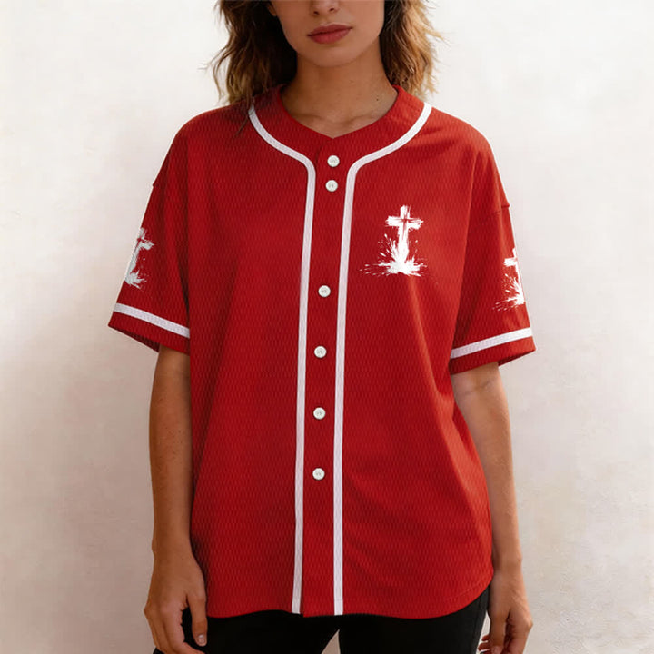Christianartworkshop Not All Superheroes Wear Capes A Cross Unisex Baseball Jersey - image 18