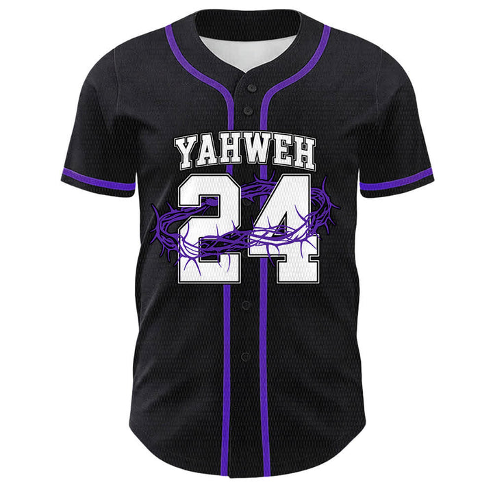 Christianartworkshop Yahweh 24 King Of Glory Psalm 24 Unisex Baseball Jersey - image 22