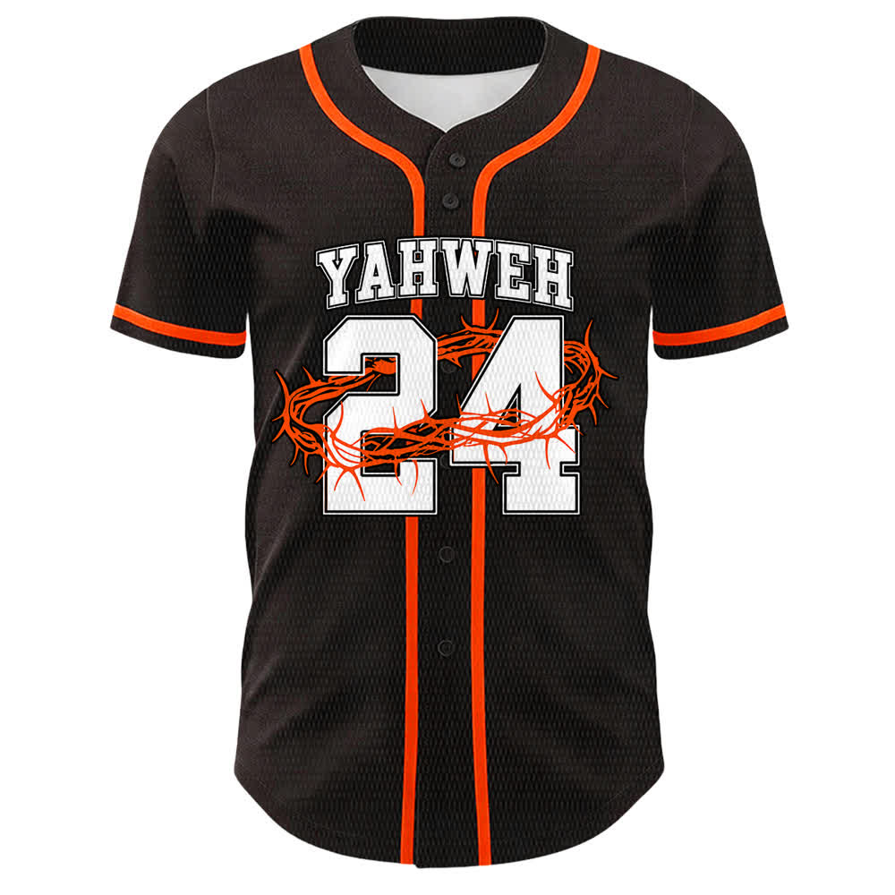 Christianartworkshop Yahweh 24 King Of Glory Psalm 24 Unisex Baseball Jersey - image 16