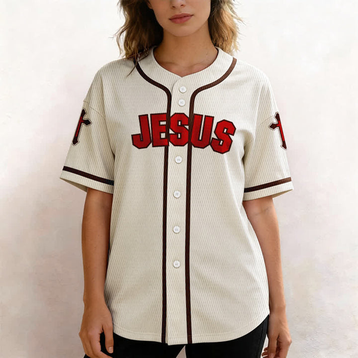 Christianartworkshop The Cross Is The Evidence Of God's Love Unisex Baseball Jersey - image 6