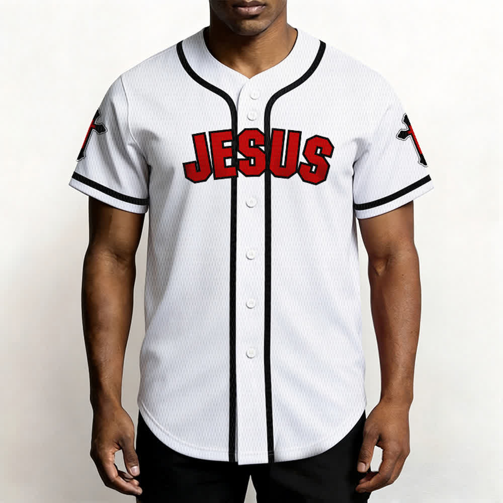 Christianartworkshop The Cross Is The Evidence Of God's Love Unisex Baseball Jersey - image 11