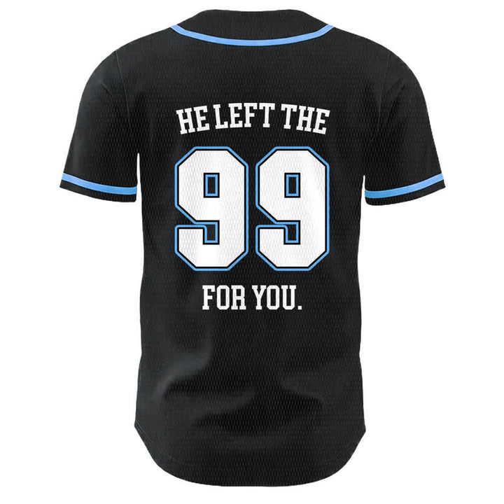 Christianartworkshop Jesus He Left The 99 For You Unisex Baseball Jersey - image 4
