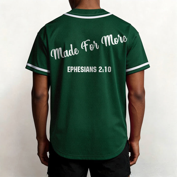 Christianartworkshop Made For More Ephesians 2:10 Unisex Baseball Jersey - image 47