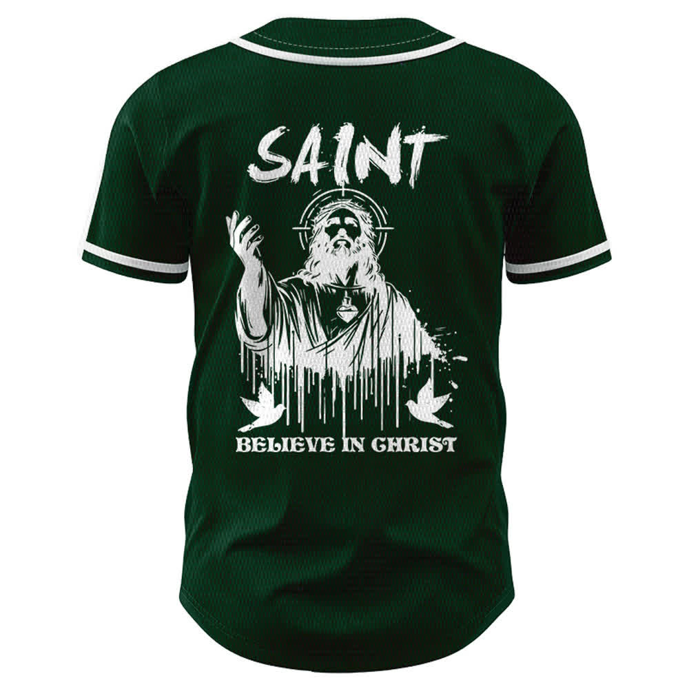Christianartworkshop Saint Believe In Christ Unisex Baseball Jersey - image 43