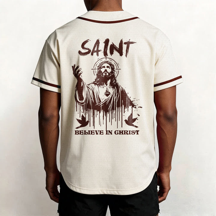 Christianartworkshop Saint Believe In Christ Unisex Baseball Jersey - image 52