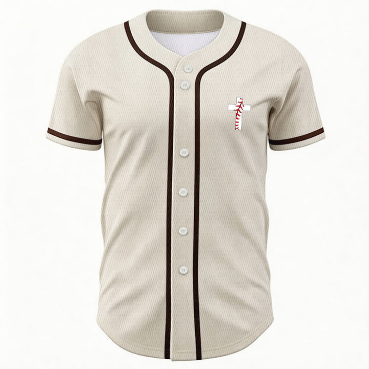 Christianartworkshop Philippians 4:13 I Can Do All Things Unisex Baseball Jersey - image 2