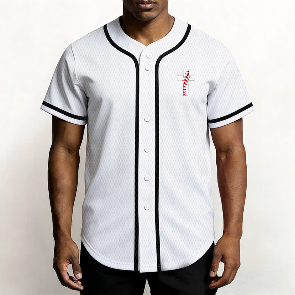 Christianartworkshop Philippians 4:13 I Can Do All Things Unisex Baseball Jersey - image 13