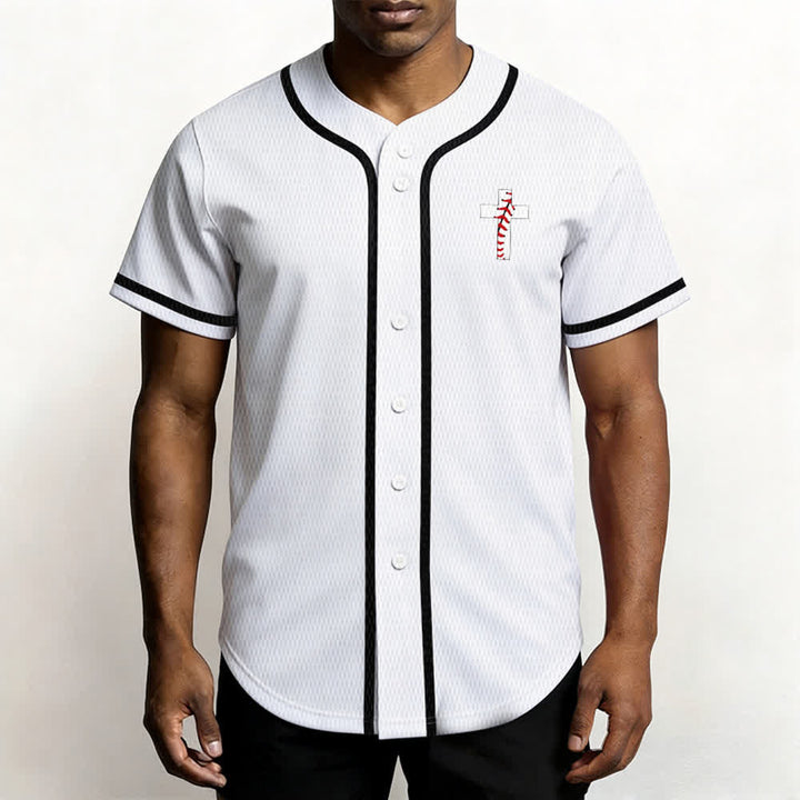 Christianartworkshop Philippians 4:13 I Can Do All Things Unisex Baseball Jersey - image 13