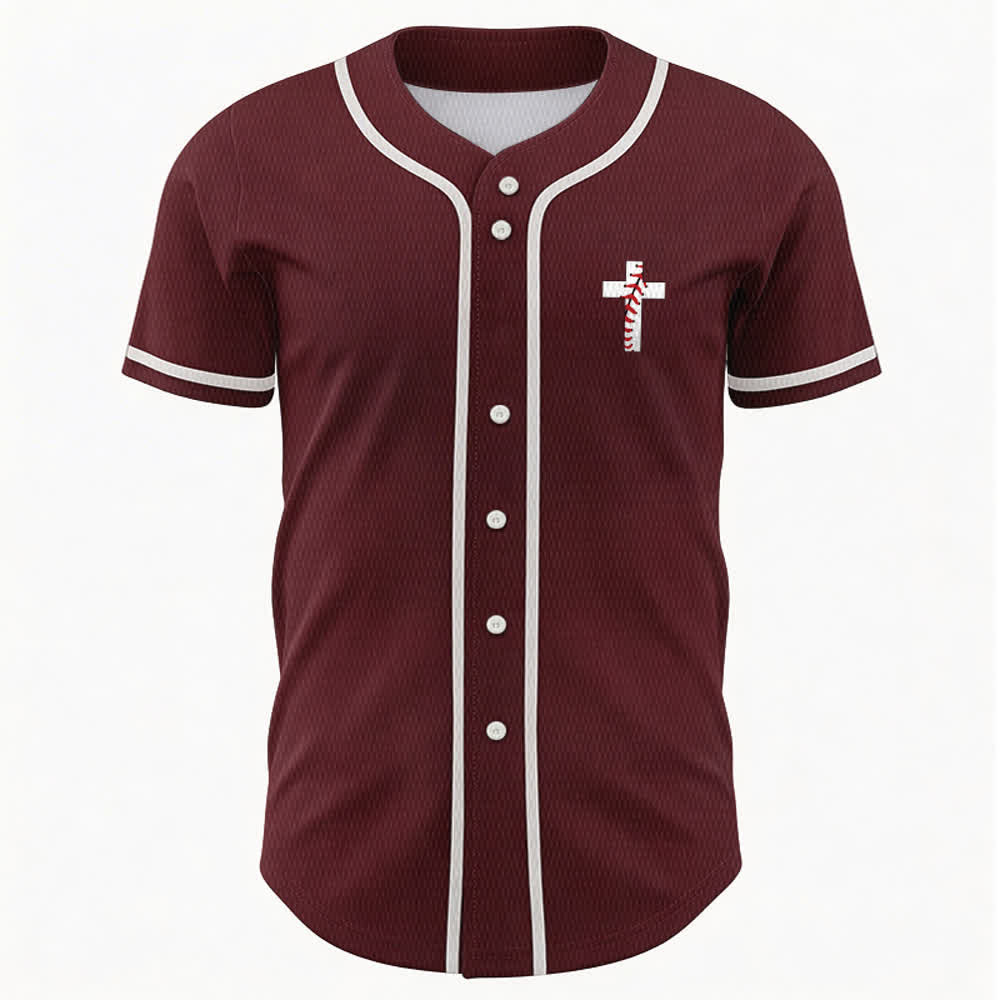 Christianartworkshop Philippians 4:13 I Can Do All Things Unisex Baseball Jersey - image 30