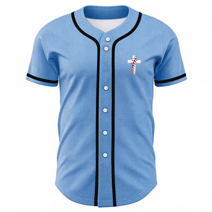 Christianartworkshop Philippians 4:13 I Can Do All Things Unisex Baseball Jersey - image 37
