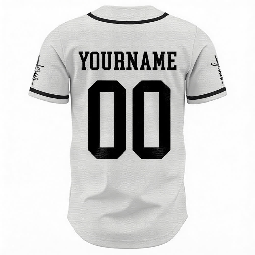 Christianartworkshop Child Of God Personalized Name Number Unisex Custom Baseball Jersey - image 3