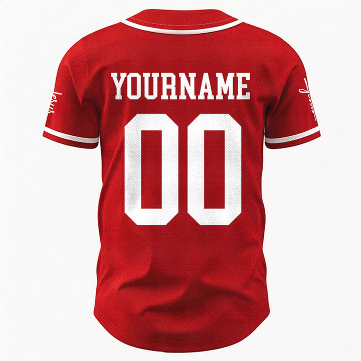 Christianartworkshop Child Of God Personalized Name Number Unisex Custom Baseball Jersey - image 19