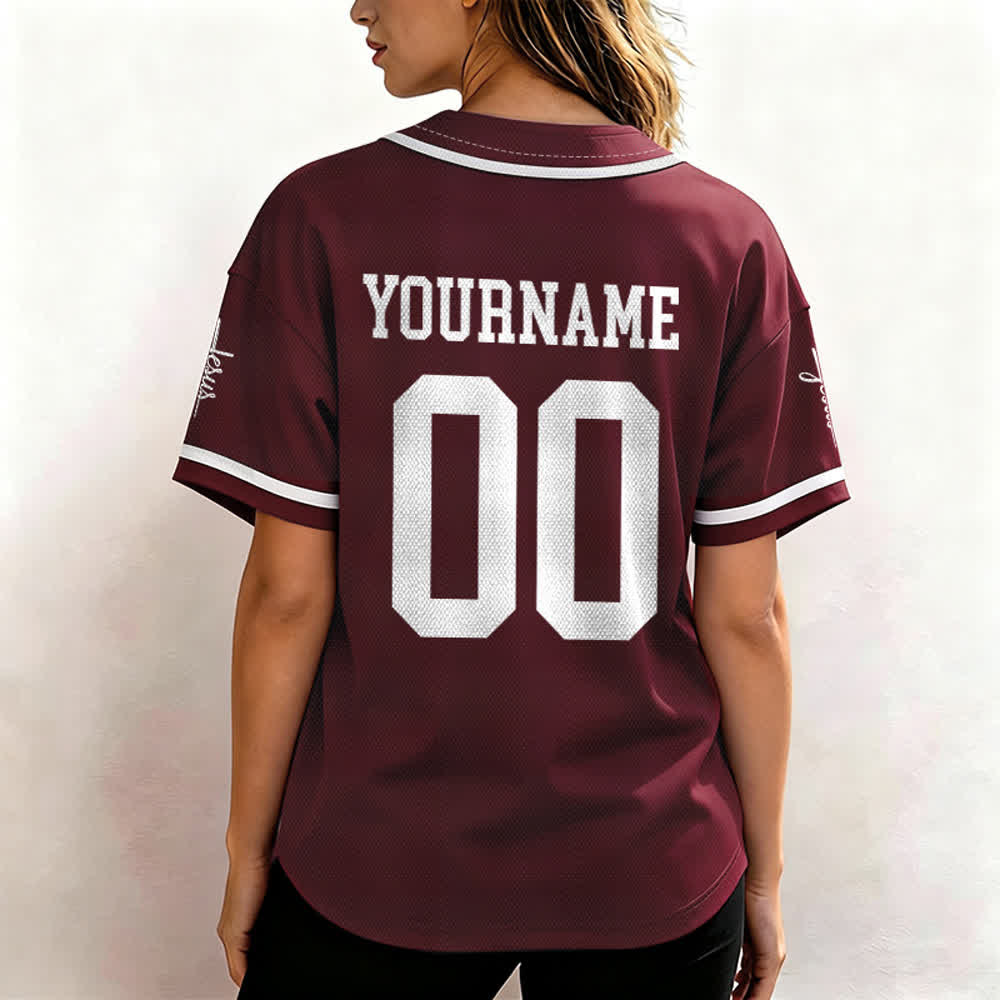 Christianartworkshop Child Of God Personalized Name Number Unisex Custom Baseball Jersey - image 29