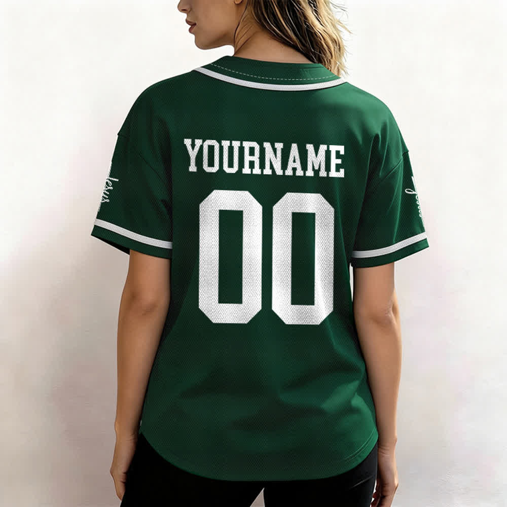 Christianartworkshop Child Of God Personalized Name Number Unisex Custom Baseball Jersey - image 55