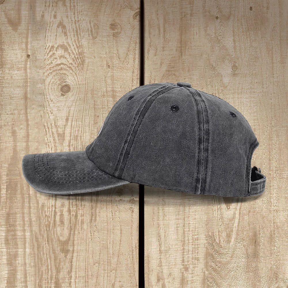 Christianartworkshop Infinity Cross Symbol Embroidered Classic Casual Hat - image 1