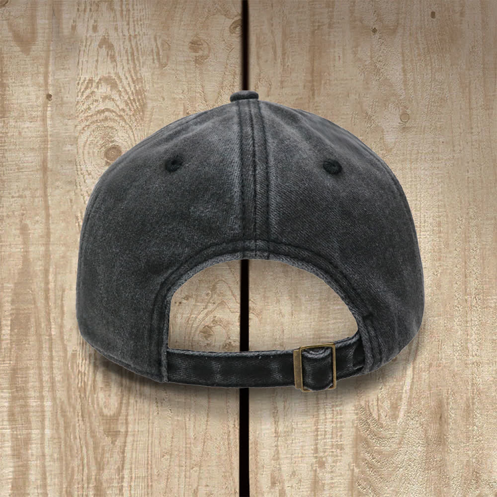 Christianartworkshop Faith Cross Heart Cursive Letter Embroidered Classic Casual Hat - image 3